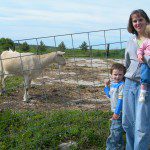 Dr. Kim and kids with Casper