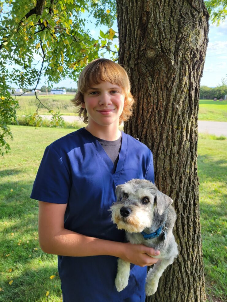 Winston Everson, Kennel Assistant St. Bernard's Animal Medical Center